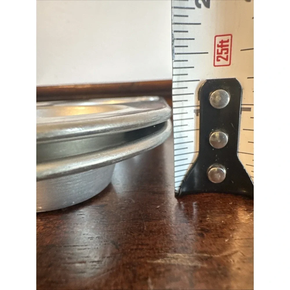 2 - Mirro Mini Cupcake/Muffin Pan - 12 Aluminum cups 9.75